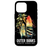 Outer Banks North Carolina Surf Vintage Surf Surfeur Coque pour iPhone 16 Pro Max