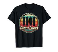 Outer Banks. Planches de Surf rétro - Surf Vintage T-Shirt