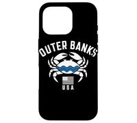 Outer Banks USA Coastal Crabe Design Coque pour iPhone 16 Pro
