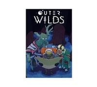 Outer Wilds Adventure Game 11 Poster sur toile pour décoration de chambre à coucher, bureau, chambre, cadeau 60 x 90 cm