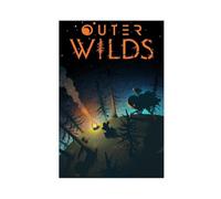 Outer Wilds Adventure Game 12 Poster sur toile pour décoration de chambre à coucher, bureau, chambre, cadeau 20 x 30 cm