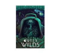 Outer Wilds Adventure Game 5 Poster sur toile pour décoration de chambre à coucher, bureau, chambre, cadeau 40 x 60 cm