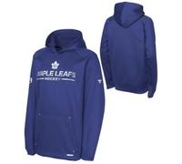 Outerstuff APRO_Rink_NHL Sweat à capuche junior de hockey sur glace, Bleu, Toronto Mp. Taille L, 18 ans