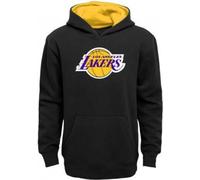 Outerstuff Prime Pullover NBA Junior Sweat à capuche, Los Angeles Lakers, Pour garçons, Noir, Taille : L, 14-16 ans