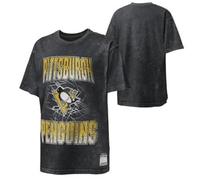Outerstuff Time to Shine NHL T-shirt pour enfant Équipes de hockey sur glace, Noir, Pittsburgh Pngvs., 14-16 ans