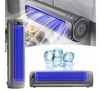 Outfany Cooling Ace Climatiseur portable Mini Aire Acondicionado Portatil, Libiyi Cooling Ace, Shirem Cooling Ace, ventilateur de bureau portable - 3 vitesses, chargement USB (bleu)