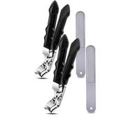 Outfany Nail Clipper,Outfany Toe Nail Clipper,Sherman Clip Master Pro,Outfany ClipMaster Pro Nail Clipper Toenail Clipper,Dotmalls Toenail Clippers for Seniors Thick Toenails (2 Set)