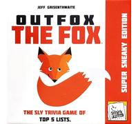 OUTFOX The Fox - Jeu questionnaire Sly Top Five par Smirk & Dagger | À partir de 10 ans | 3 à 10 joueurs | 40 à 60 minutes de temps de jeu