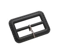 OUTFYT Boucle de manteau en simili cuir, 20 pièces intérieures 3/4/5cm, boucle de ceinture en résine café, écharpe en soie, anneau Clip, boucle de taille pour femmes et hommes