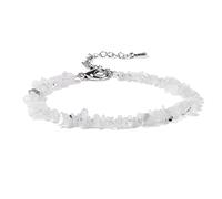OutFyt Bracelet 7 Chakras, Bracelet En Pierre De Lune Naturelle Irrégulière Bracelet À Breloques En Pierres Précieuses Bracelet Réglable Yoga Chakra Bracelet Porte-Bonheur Bijoux Bracelet Pour Femmes