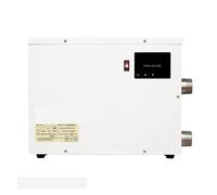 OUTFYT Chauffe-Eau électrique numérique Thermostat Chauffe-Piscine Spa Bain à remous Chauffage de Bain température réglable,Chauffage Efficace(15KW 380V)