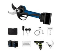 OUTFYT Ciseaux électriques de Taille électrique sans Fil, Coupe-Branches Jardin 40mm, sécateur d'arbres, Batterie,Série Professionnelle(WS-8605pro 2AH 4AH)