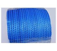 OUTFYT Corde de treuil synthétique 6mm * 100m 12 Strand, Ligne Winch VTT, Corde UHMWPE, Hors Route,Polyvalent