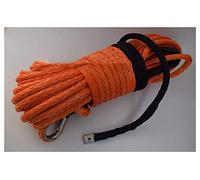 OUTFYT Corde de treuil synthétique d'orange 12mm * 30m avec Coudre, Corde Hors Route, Spectra,Polyvalent