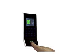 OUTFYT Enregistreurs de présence par Empreintes digitales Machine chronométrage des employés Dispositif contrôle d'accès Verrouillage Porte à Doigt et Carte, sans Papier et économique(with IC Card)