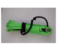 OUTFYT Green 10mm * 30m VTT Winch Line, Corde de treuil synthétique, Extension, Bateau, à Plasma,Polyvalent