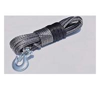 OUTFYT Grey 10mm * 30m Synthetic Winch Crochet de Corde, Relais VTT, câble treuil Bateau, Accessoires UTV,Polyvalent