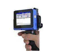 OUTFYT Imprimante Portable Mini Split 12,7 mm, imprimante Jet d'encre, Machine de Codage d'images et Dates Codes-Barres,Multi-Surface(with 2 Ink)