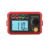 OUTFYT Megger - testeur numérique de résistance d'isolation de Terre, 1000V 2500V, mégohmmètre Professionnel Ohm mètre,avec Une Grande Stabilité