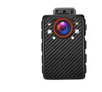 OUTFYT Mini caméra corporelle X1 Portable, 1080p, Carte SD jusqu'à 128 go, Vision Nocturne, Fonction lumière Rouge/Bleue, Petite, Série Garde(64GB Camera)