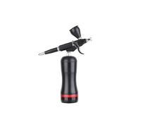 OUTFYT Mini compresseur d'aérographe professionnel, facile à nettoyer, pistolet de pulvérisation for décoration gâteaux, tatouages temporaires,Surface polyvalente(B)