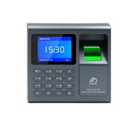 OUTFYT Mini Machine Portable de contrôle d'accès par Empreinte Digitale, 1000 utilisateurs, RFID, déverrouillage Digitale/Carte/Mot Passe, sans Papier et économique
