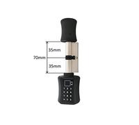 OUTFYT SCORD LOCK CYLINDRE EXTÉRIEUR EXTELLAIRE EMPOSITIF BIOMETRICHIQUE Scanner de porte sans clé,Vie intelligente(Black3535)