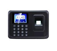 OUTFYT Système de pointage biométrique par Empreintes digitales Horloge d'enregistrement du Temps des employés for la présence, sans Papier et économique