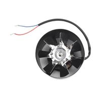 OutFyt Ventilateur D'extraction De Fumée 180 Mm, 50W, Conduit, 800 M³/h, Silencieux, 2800r/min, For Salles D'attente,Ventilation de l'air(Zwart)