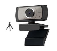 OUTFYT Webcam USB HD Autofocus Microphone intégré 1920X1080P 30fps caméra Web for Ordinateurs Portables de Bureau Jeu PC, Garde de Flux