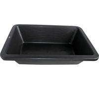 Outibat - Auge plastique / 10 l - Avec poignées - 380 x 280 x 95