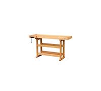 Outifrance 0013148C Etabli en Bois avec 2 rayons intermédiaires 1,50 m