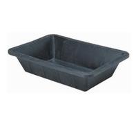 Auge de maçon en caoutchouc - OUTIFRANCE - Capacité 25L - Dimensions 600x400x160mm