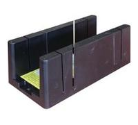 Outifrance Boîte à onglet géante Plastique ABS 320x100x10 mm - Coupes 45° et 90°