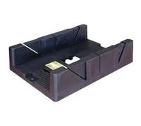 Boîte à onglet pour plinthes - OUTIFRANCE - 3 coupes, 3 angles - Plastique ABS