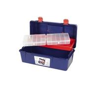 TAYG - MALLETTE D'OUTILLAGE - 400 x 206 x 188 mm - AVEC COMPARTIMENT ET BOÎTE DE TRI