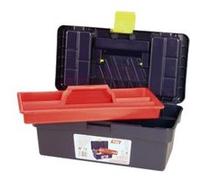 Tayg Boîte à outils en plastique 370030 B030 445 x 235 x 230 mm noir avec baladeur
