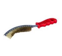 Outifrance Brosse métallique concave 285 mm acier laitonné vrac