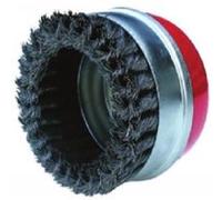 Outifrance - Brosse métallique rotative Ø 60 mm à fils ondulés
