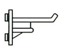Outifrance - Crochet pour panneau mural (nylon - droit renforcé 50 mm) G