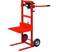 Outifrance Diable gerbeur avec fourche et bavette repliable – Charge max 150 kg