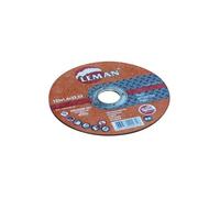 Leman - Disque de coupe acier inoxydable 230 x 2 x 22.23 Orange