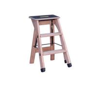 Outifrance - Escabeau bois professionnel 2 marches + tablette G