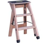 Outifrance - Escabeau bois professionnel 2 marches + tablette