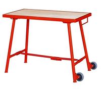 Outifrance Etabli de monteur Pliant Pro à Roues H820 x l610 x L1080 mm