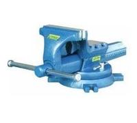 Etau d'atelier en acier forgé avec base tournante - 100 mm OUTIFRANCE