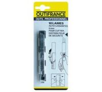 Outifrance - Etui plastique de 10 lames de cutter 25 mm G
