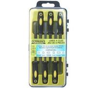 Outifrance - Jeu 6 limes de précision type Geneve G