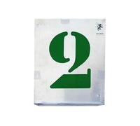 Outifrance - Jeu de chiffres vignettes à jour 30 mm G
