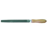 Outifrance – Lime demi-ronde Bâtarde – Manche en bois 250 mm